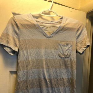 Faded Glory blue and tan t-shirt size s/ch (4-6)